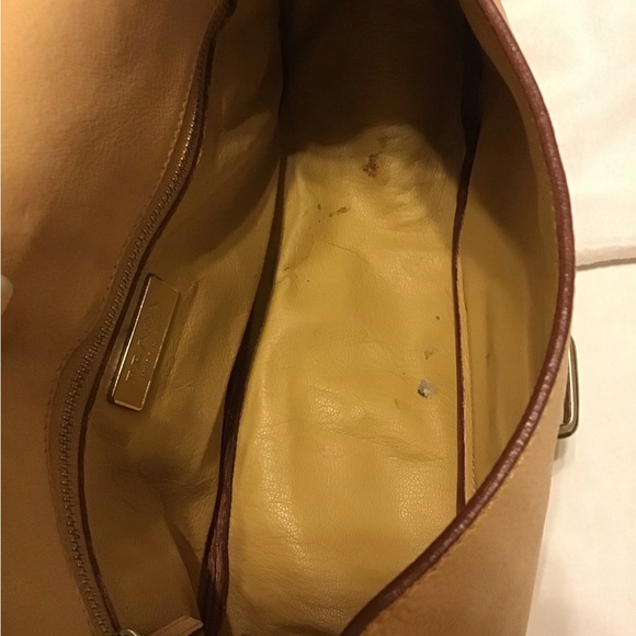 PRADA VINTAGE LEATHER HANDBAG GUC DUST BAG INCL NICE CONDITION USED - Picture 8 of 15